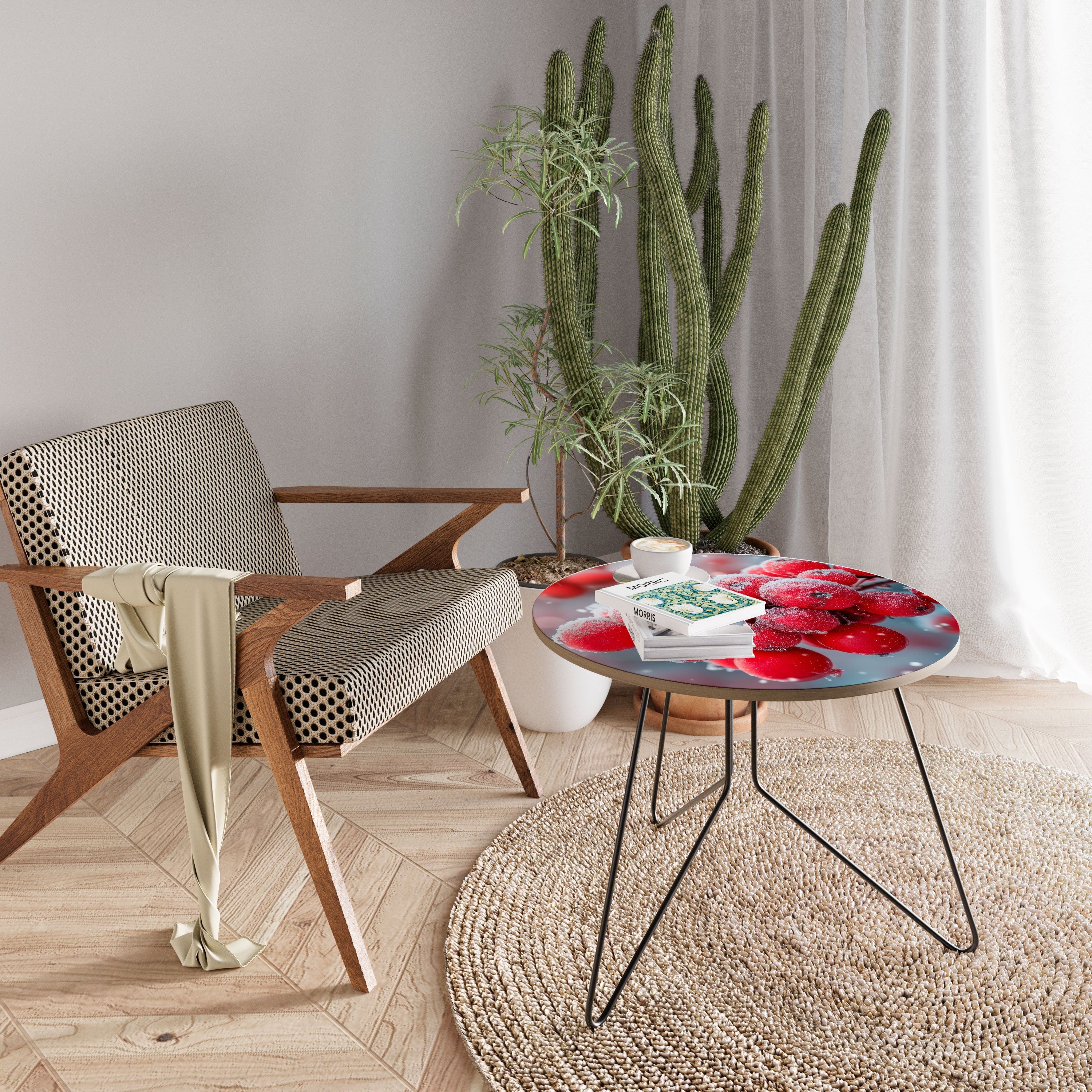 Table basse WINTER'S CRIMSON TREASURES 69