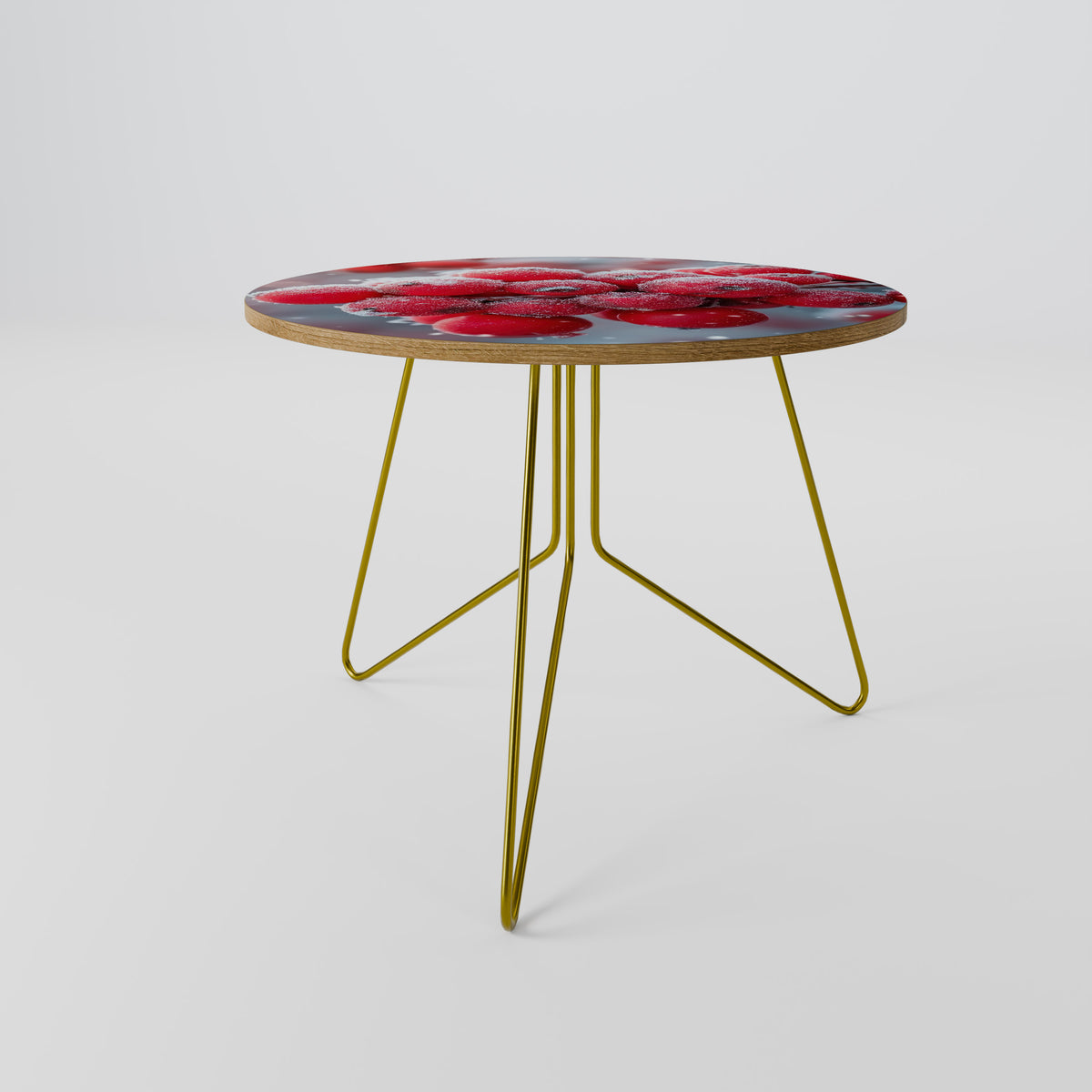 WINTER'S CRIMSON TREASURES Coffee Table