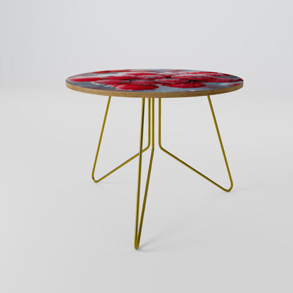 WINTER'S CRIMSON TREASURES Coffee Table