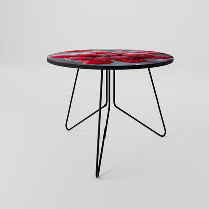 WINTER'S CRIMSON TREASURES Coffee Table