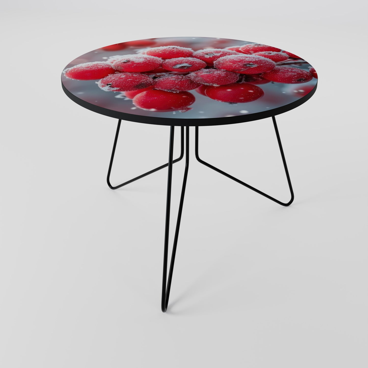 WINTER'S CRIMSON TREASURES Coffee Table