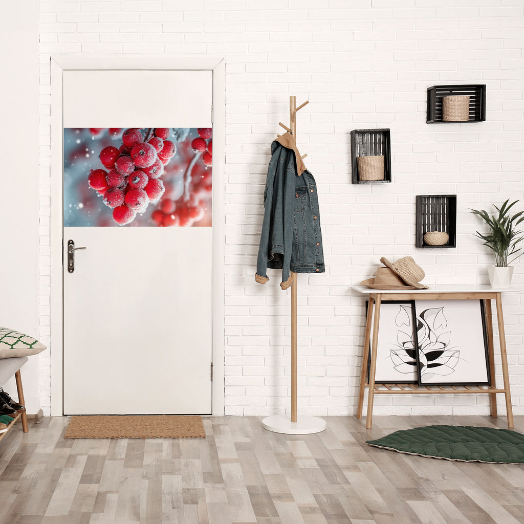 Affiche horizontale autocollante LES TRÉSORS POURPRES DE L'HIVER