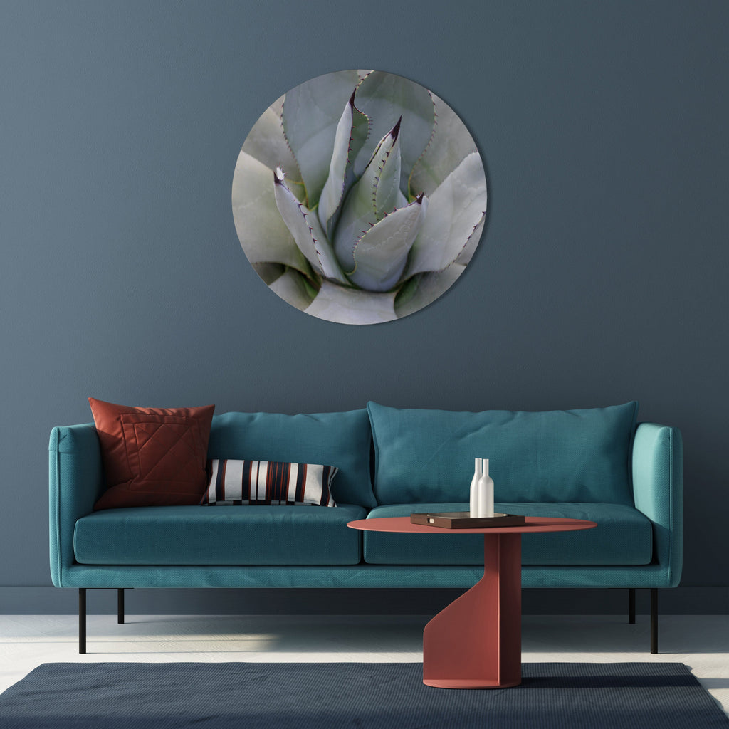 Décoration murale ronde AGAVE ELEGANCE