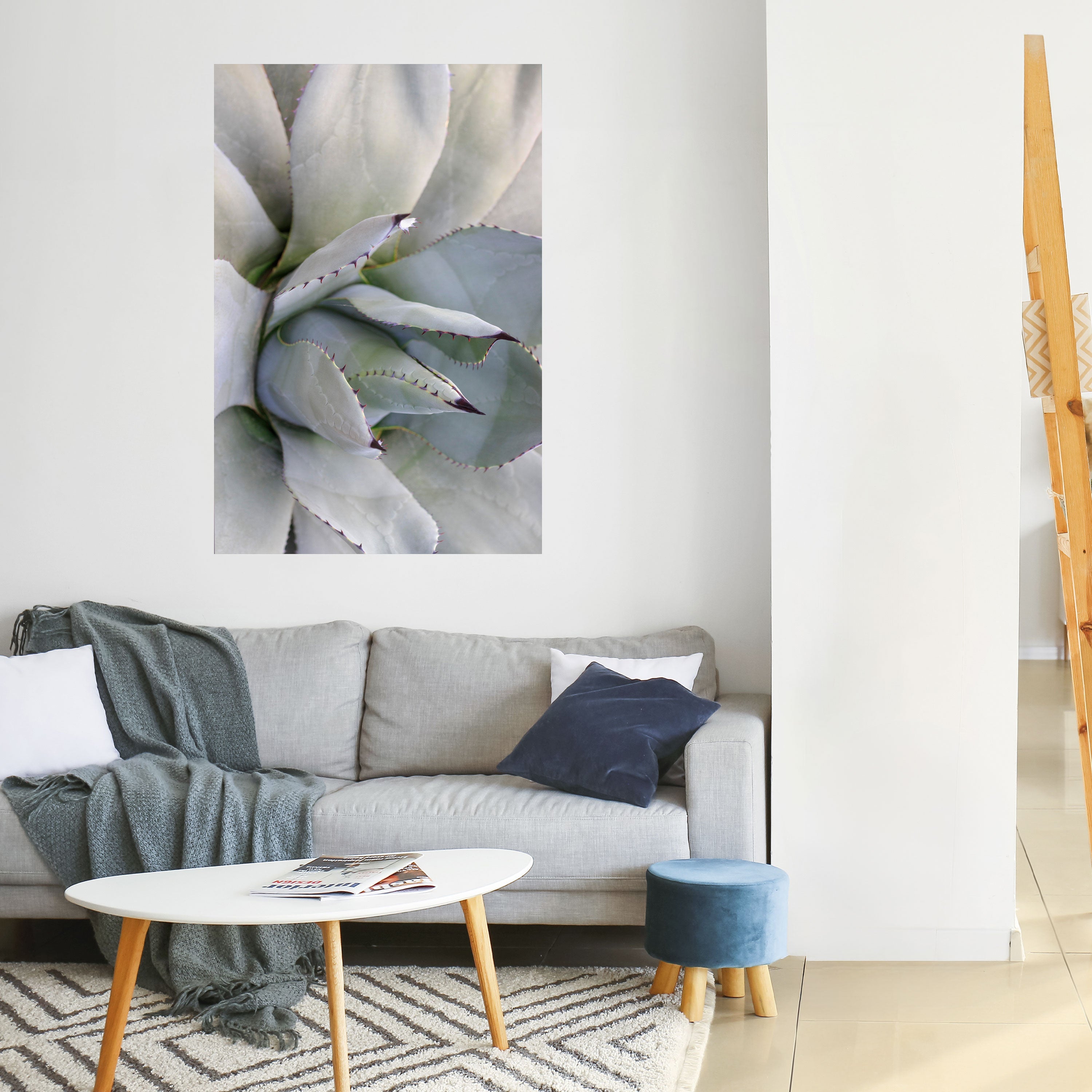 Affiche verticale autocollante AGAVE ELEGANCE