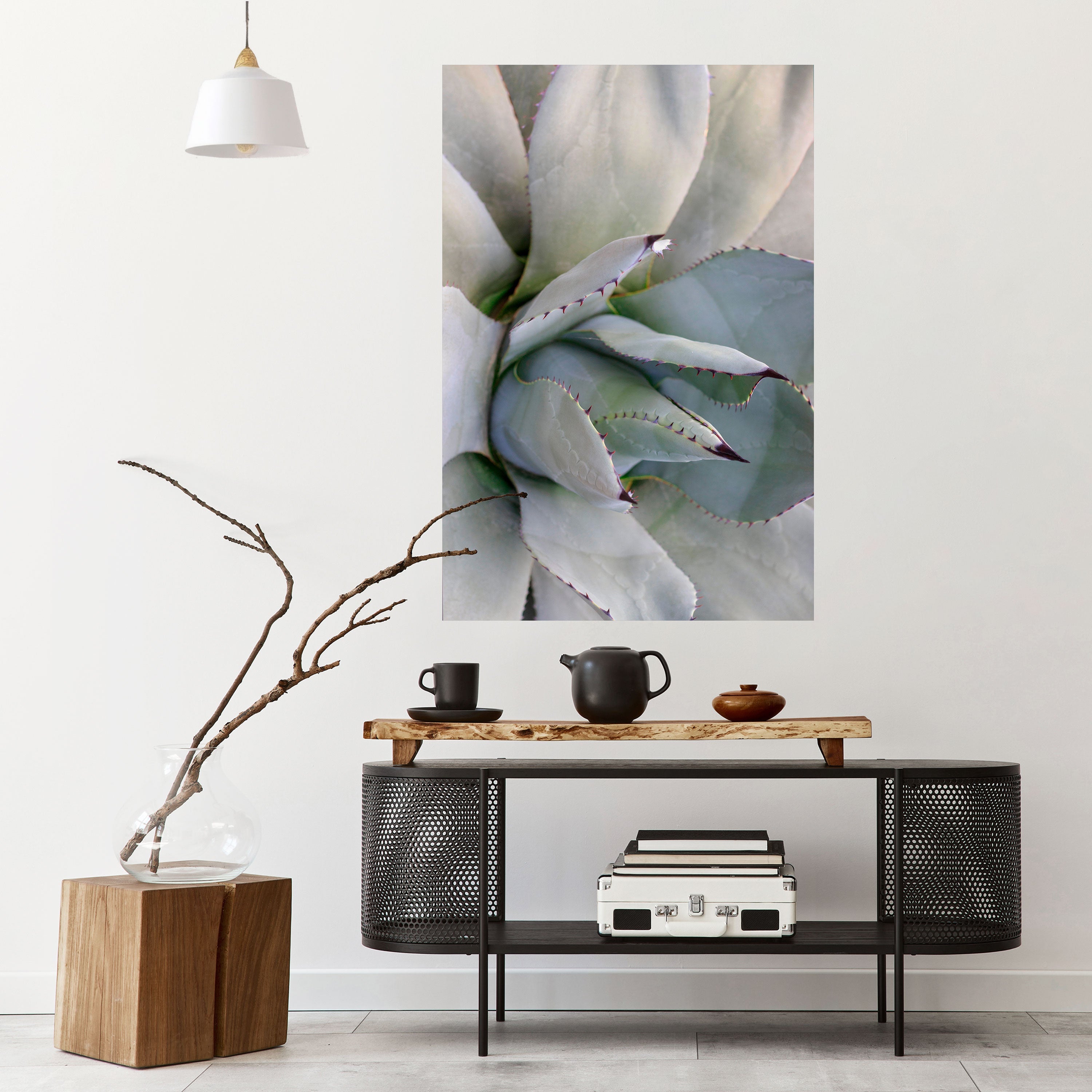 Affiche verticale autocollante AGAVE ELEGANCE