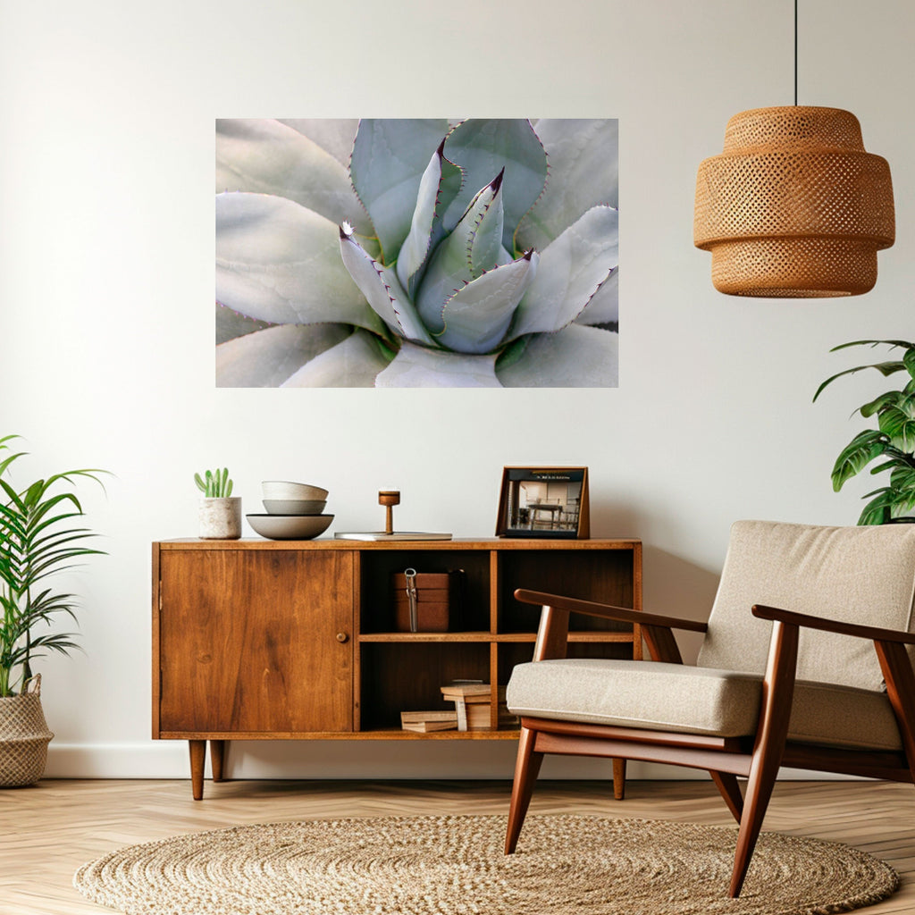 Affiche horizontale autocollante AGAVE ELEGANCE