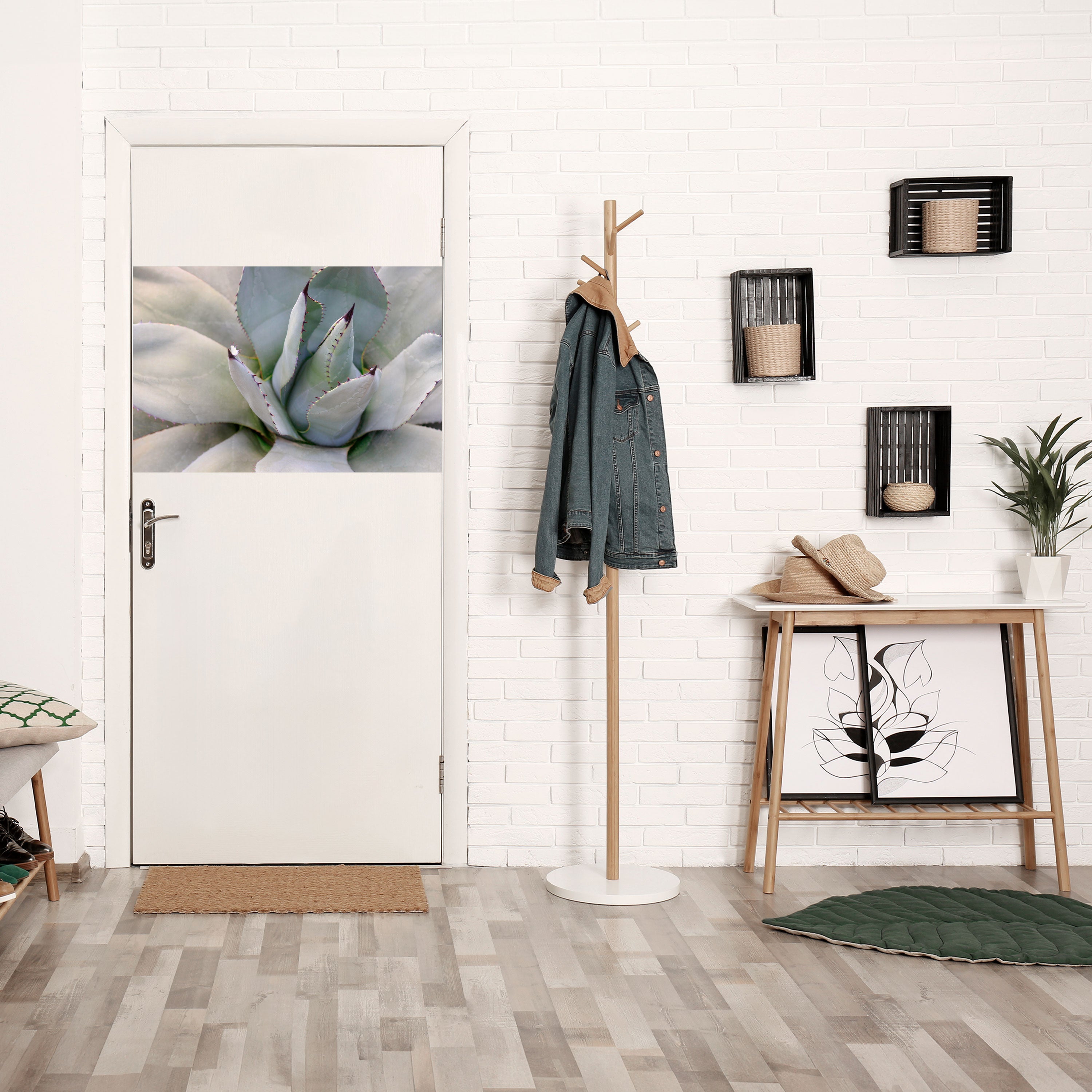 Affiche horizontale autocollante AGAVE ELEGANCE