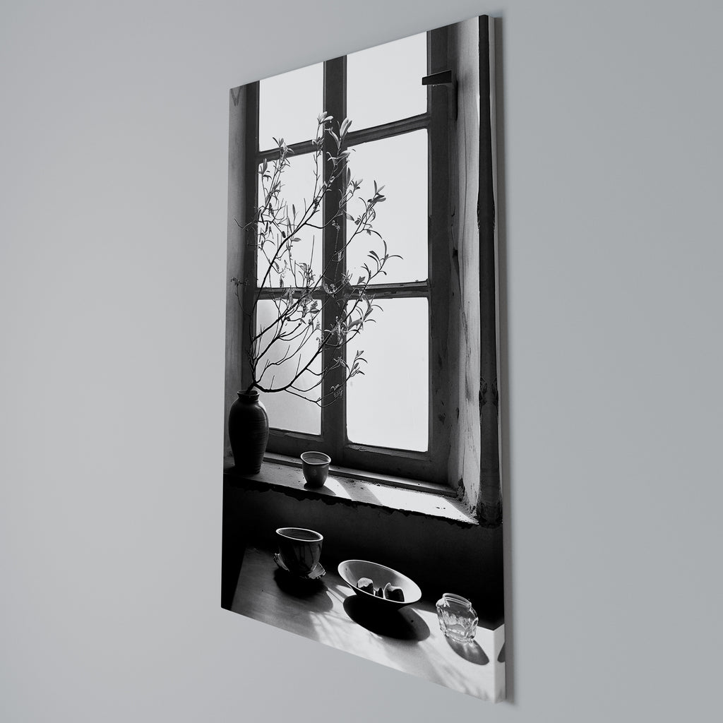 WHISPERING WINDOW LIGHT Vertical Canvas Print