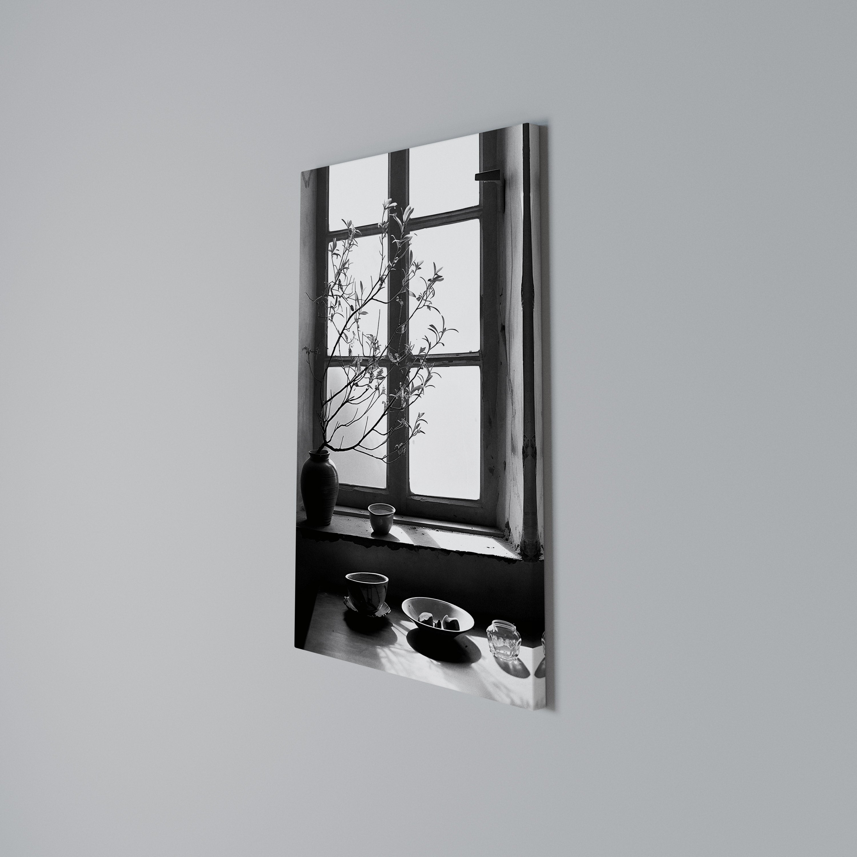 WHISPERING WINDOW LIGHT Vertical Canvas Print
