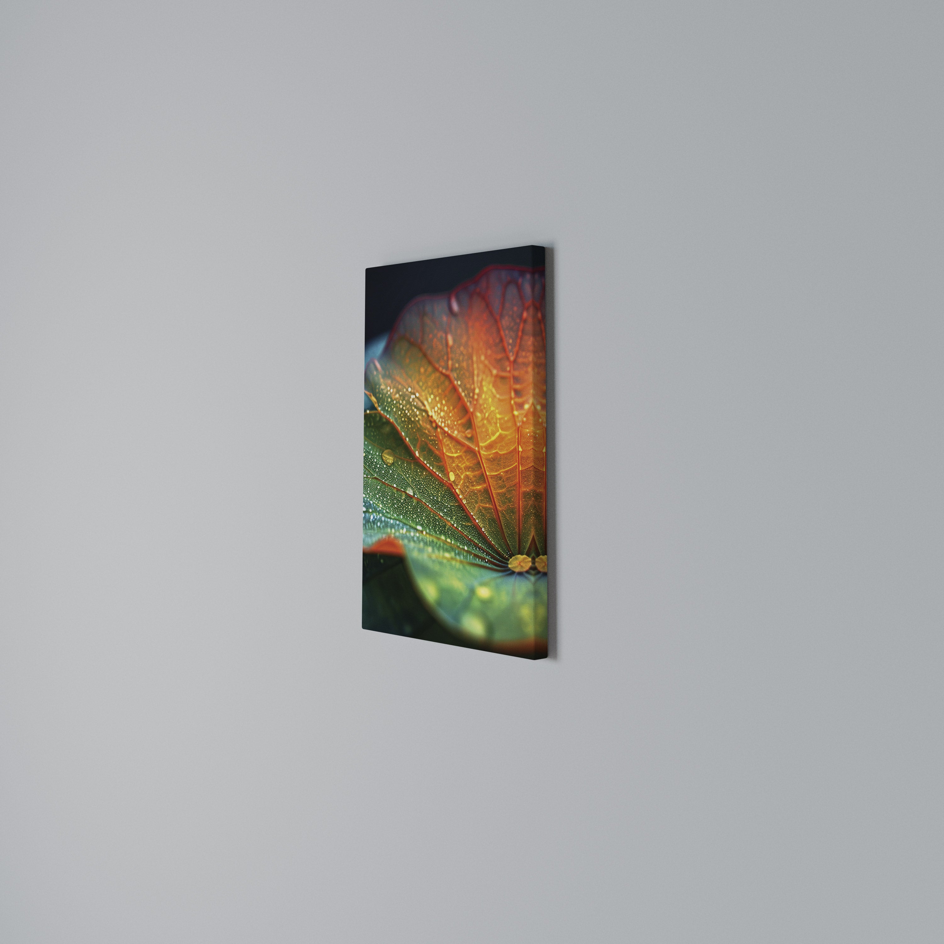 ECHOES OF RAIN Vertical Canvas Print