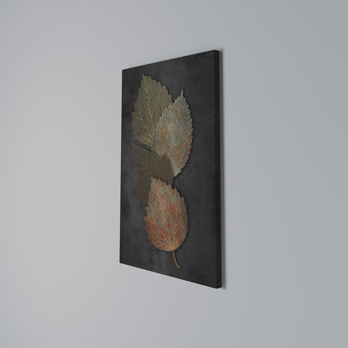 FOLIAGE IN FOCUS Vertical Canvas Print