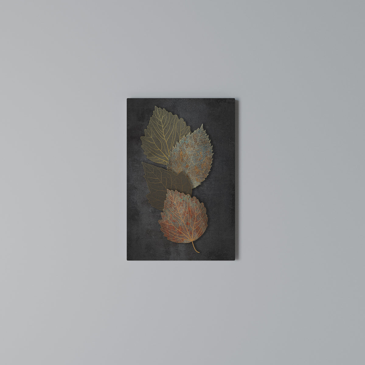 FOLIAGE IN FOCUS Vertical Canvas Print