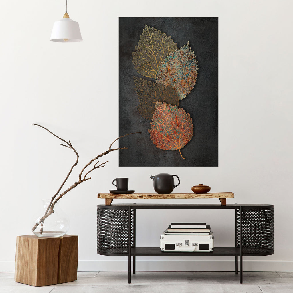 Affiche verticale autocollante « FEUILLAGE EN VEDETTE »