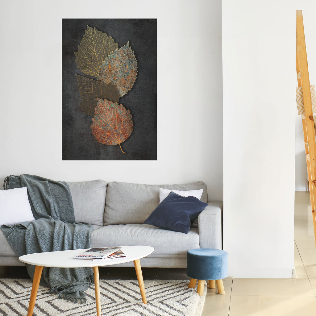 Affiche verticale autocollante « FEUILLAGE EN VEDETTE »