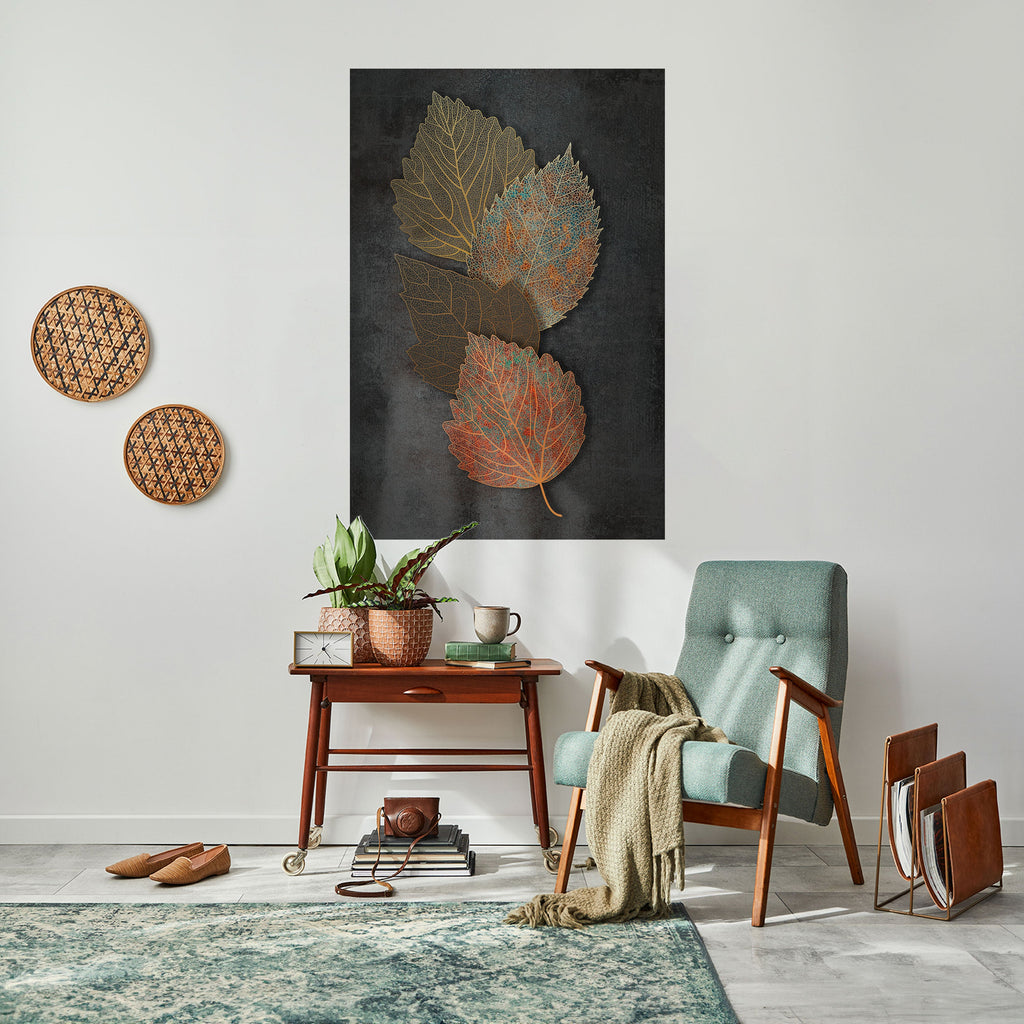 Affiche verticale autocollante « FEUILLAGE EN VEDETTE »