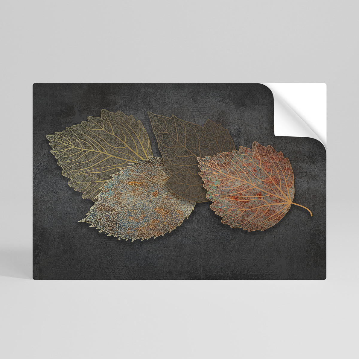 FOLIAGE IN FOCUS Peel and Stick Horizontal Poster