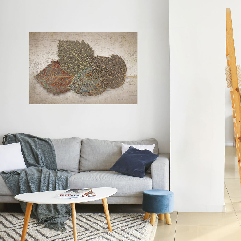 Affiche horizontale autocollante LEAVES OF TIME