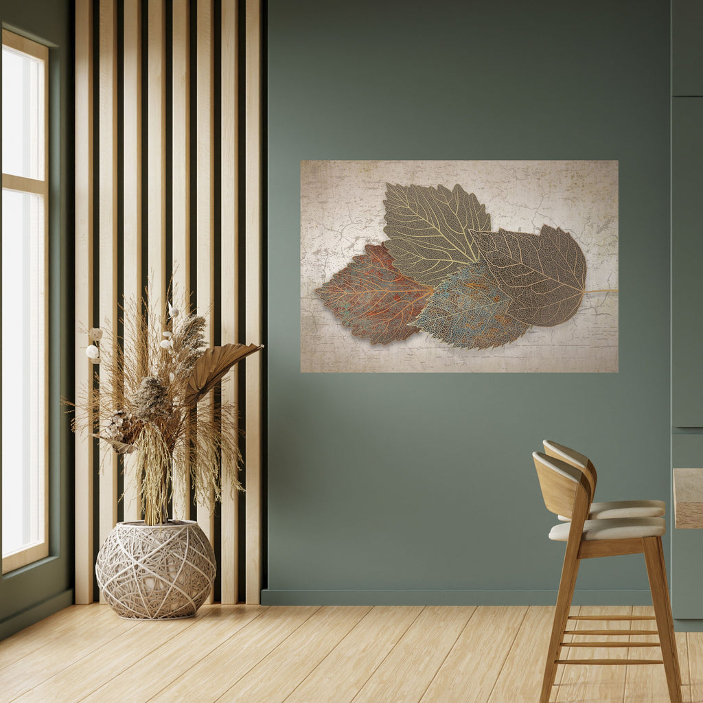 Affiche horizontale autocollante LEAVES OF TIME