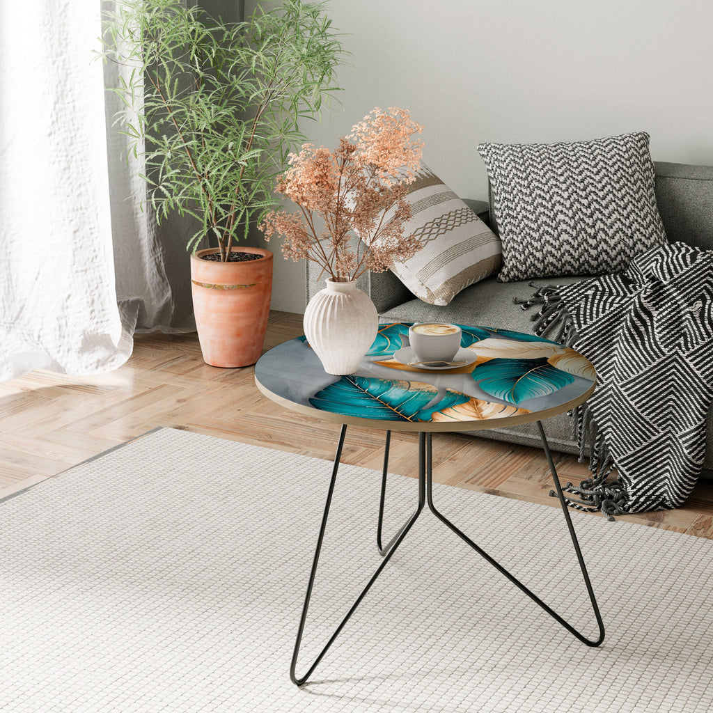 Table basse ÉLÉGANCE EN FEUILLES 69