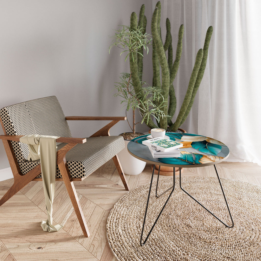 Table basse ÉLÉGANCE EN FEUILLES 69