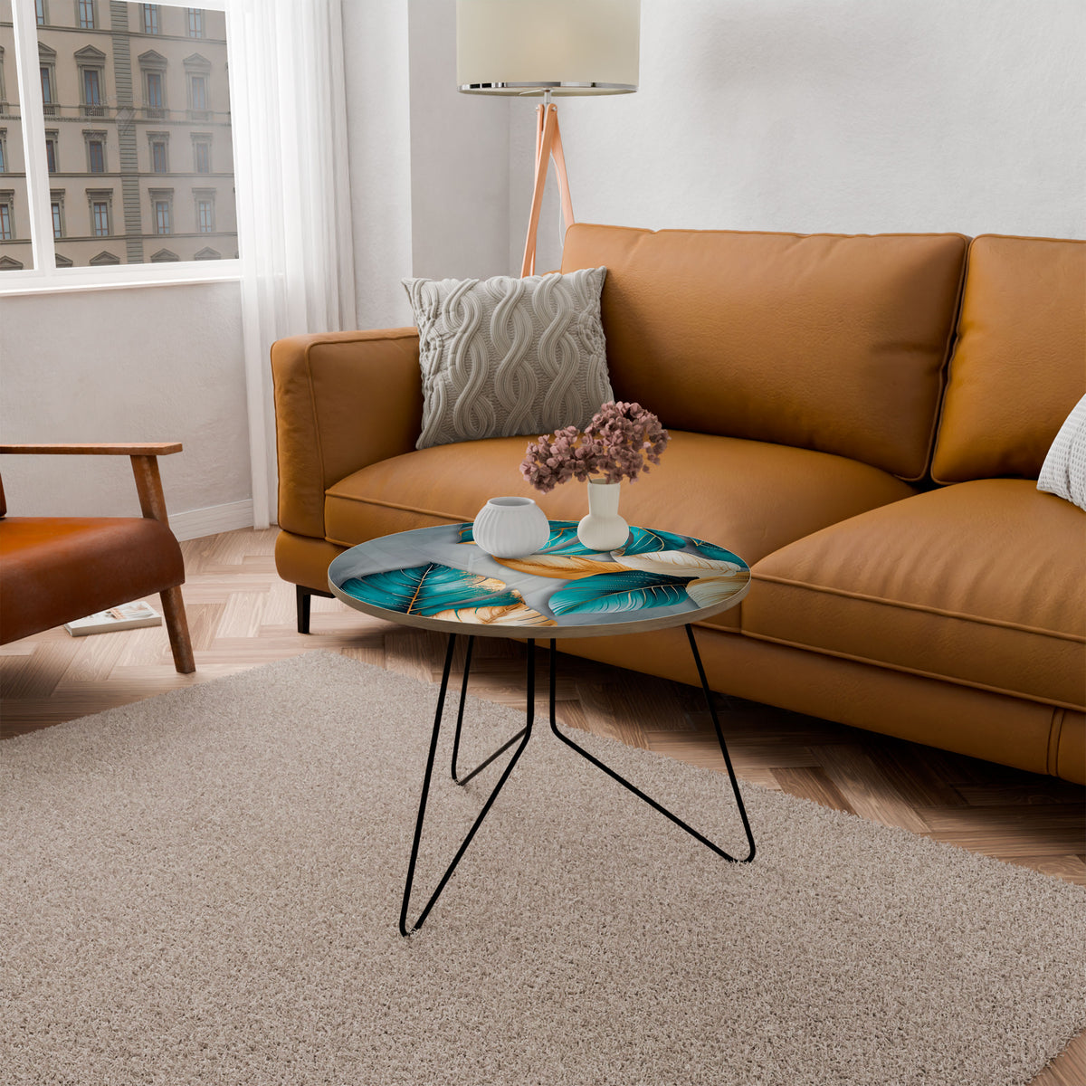 ELEGANCE IN LEAVES Coffee Table