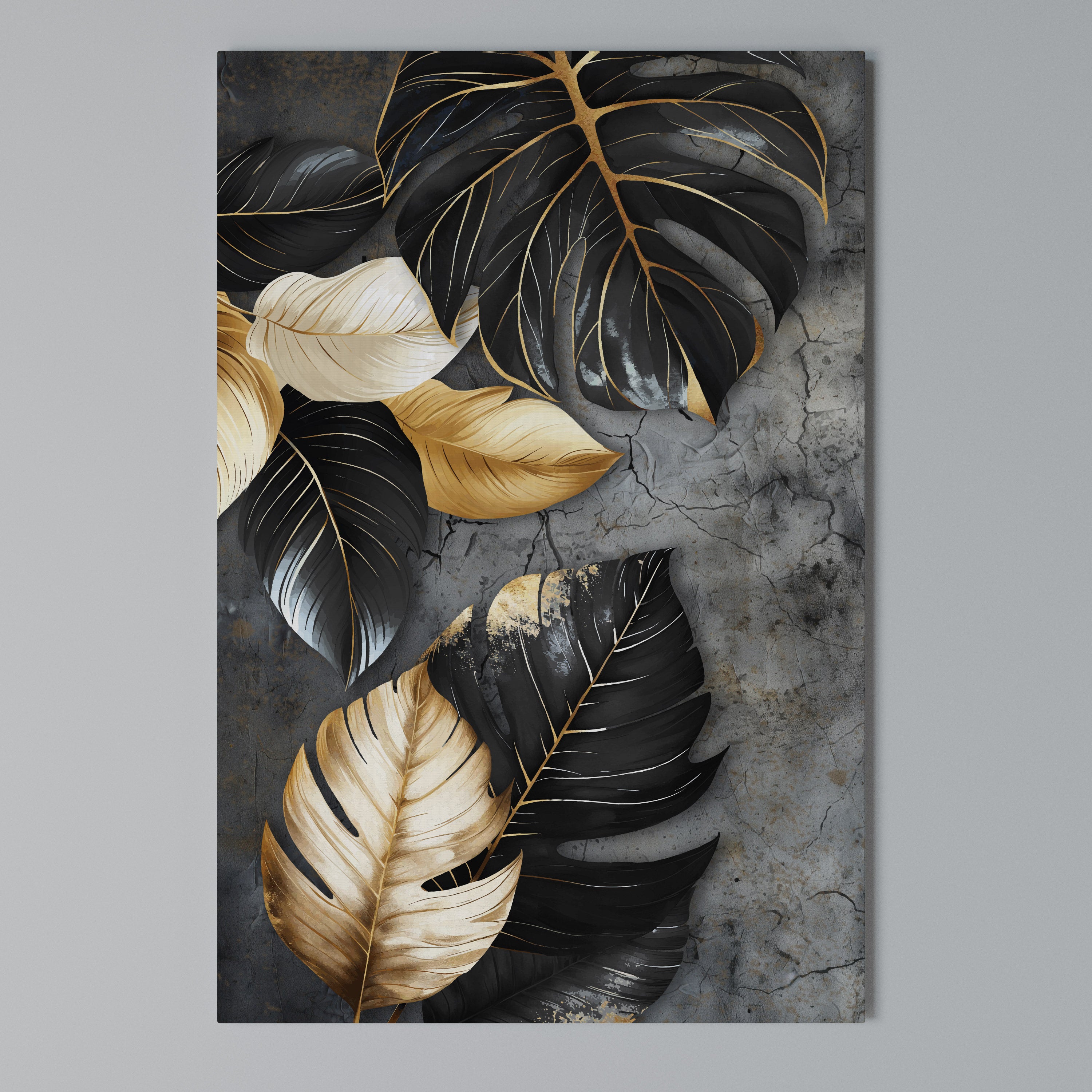 NATURE'S DARK EMBRACE Vertical Canvas Print