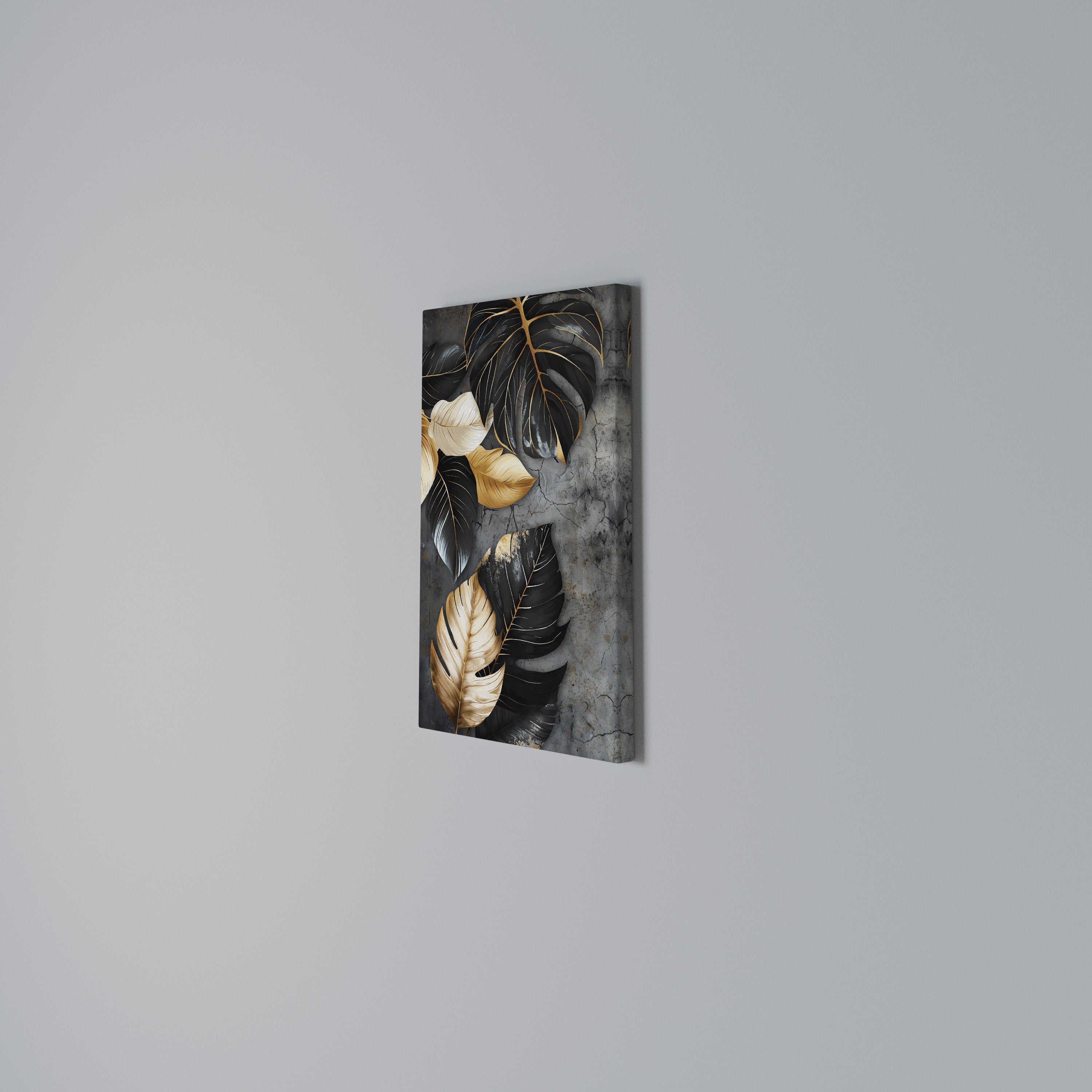 NATURE'S DARK EMBRACE Vertical Canvas Print