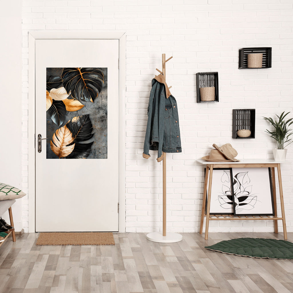 Affiche verticale autocollante « L'ÉTREINTE SOMBRE DE LA NATURE »