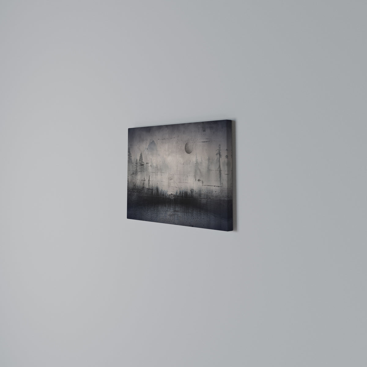 ECLIPSE OF SERENITY Horizontal Canvas Print