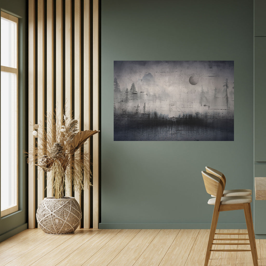 Affiche horizontale autocollante « ÉCLIPSE DE SÉRÉNITÉ »