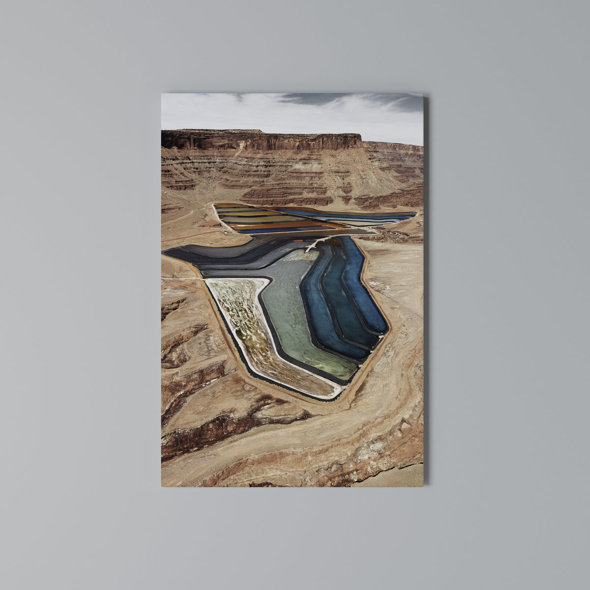 HARMONY IN LAYERS Vertical Canvas Print