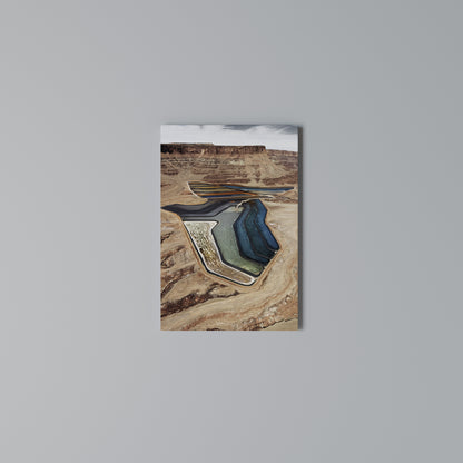 HARMONY IN LAYERS Vertical Canvas Print