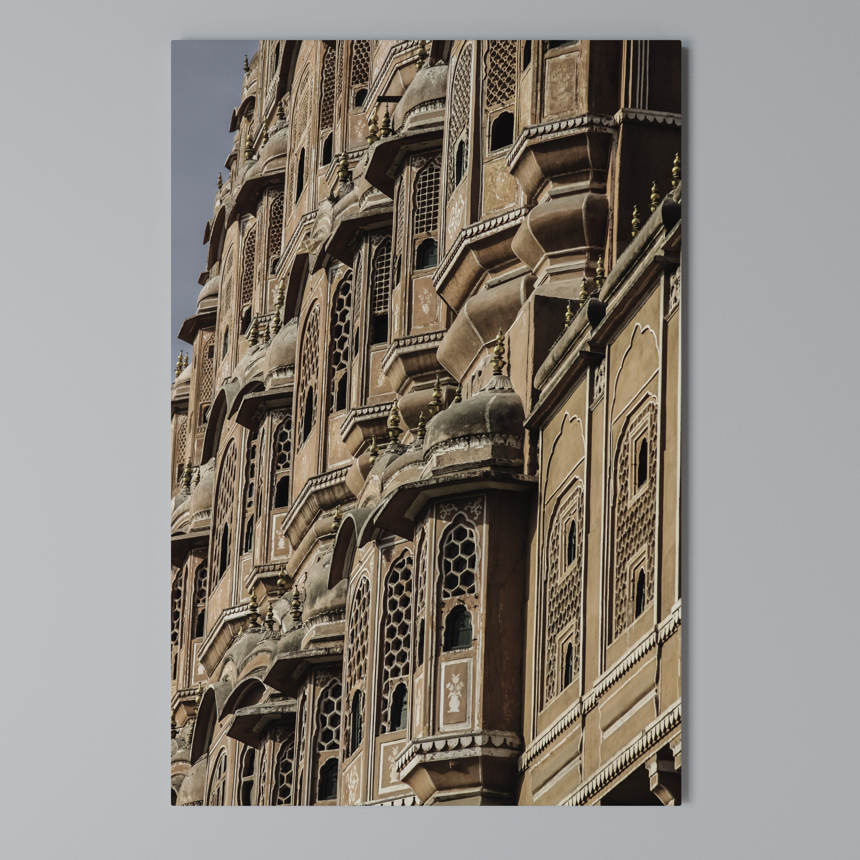 MAJESTIC FACADE FANTASY Vertical Canvas Print