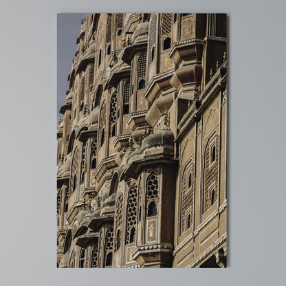 MAJESTIC FACADE FANTASY Vertical Canvas Print