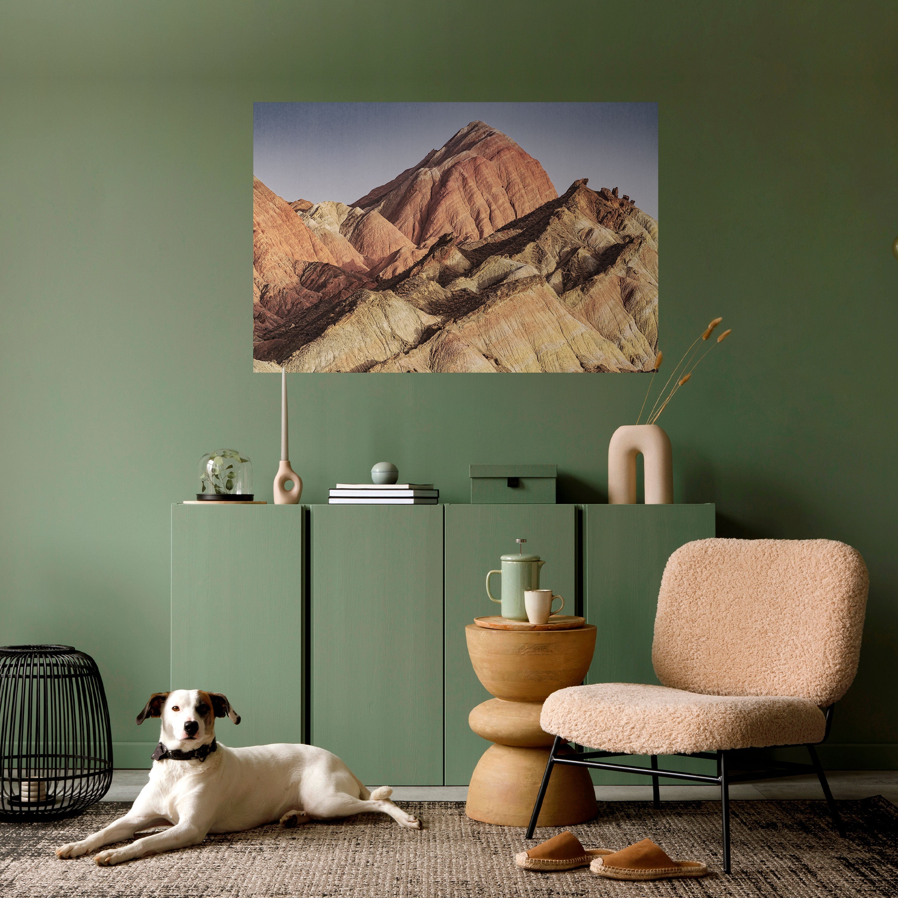 Affiche horizontale autocollante PEAKS OF PAINTED DREAMS