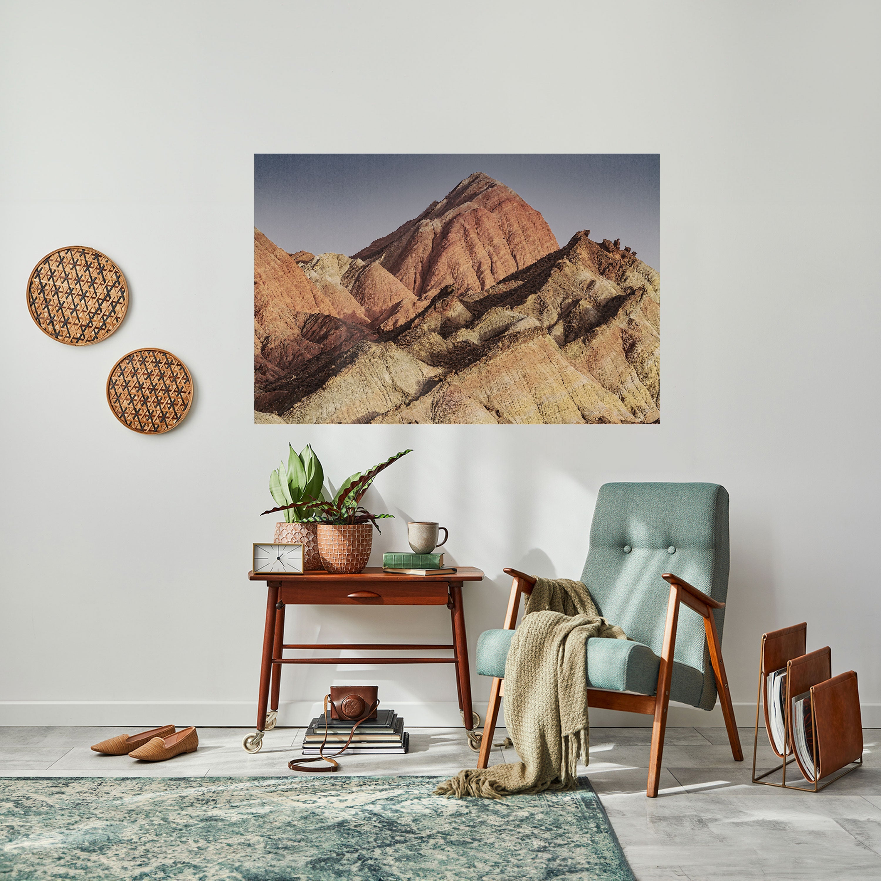 Affiche horizontale autocollante PEAKS OF PAINTED DREAMS