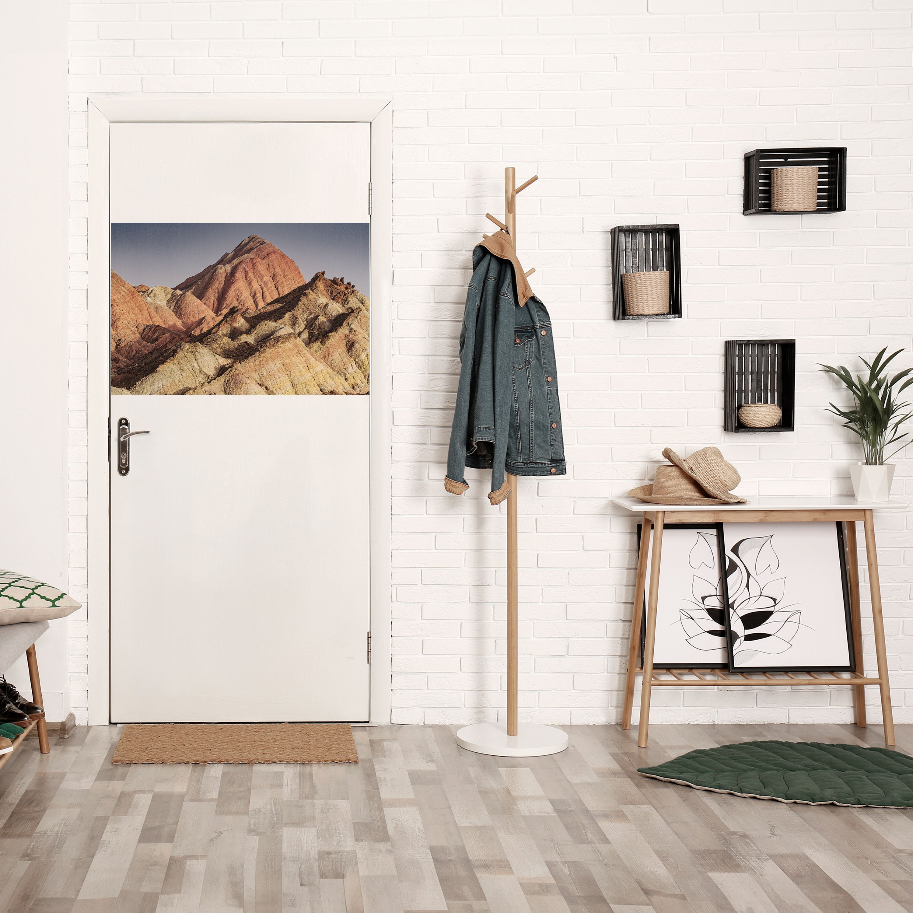 Affiche horizontale autocollante PEAKS OF PAINTED DREAMS