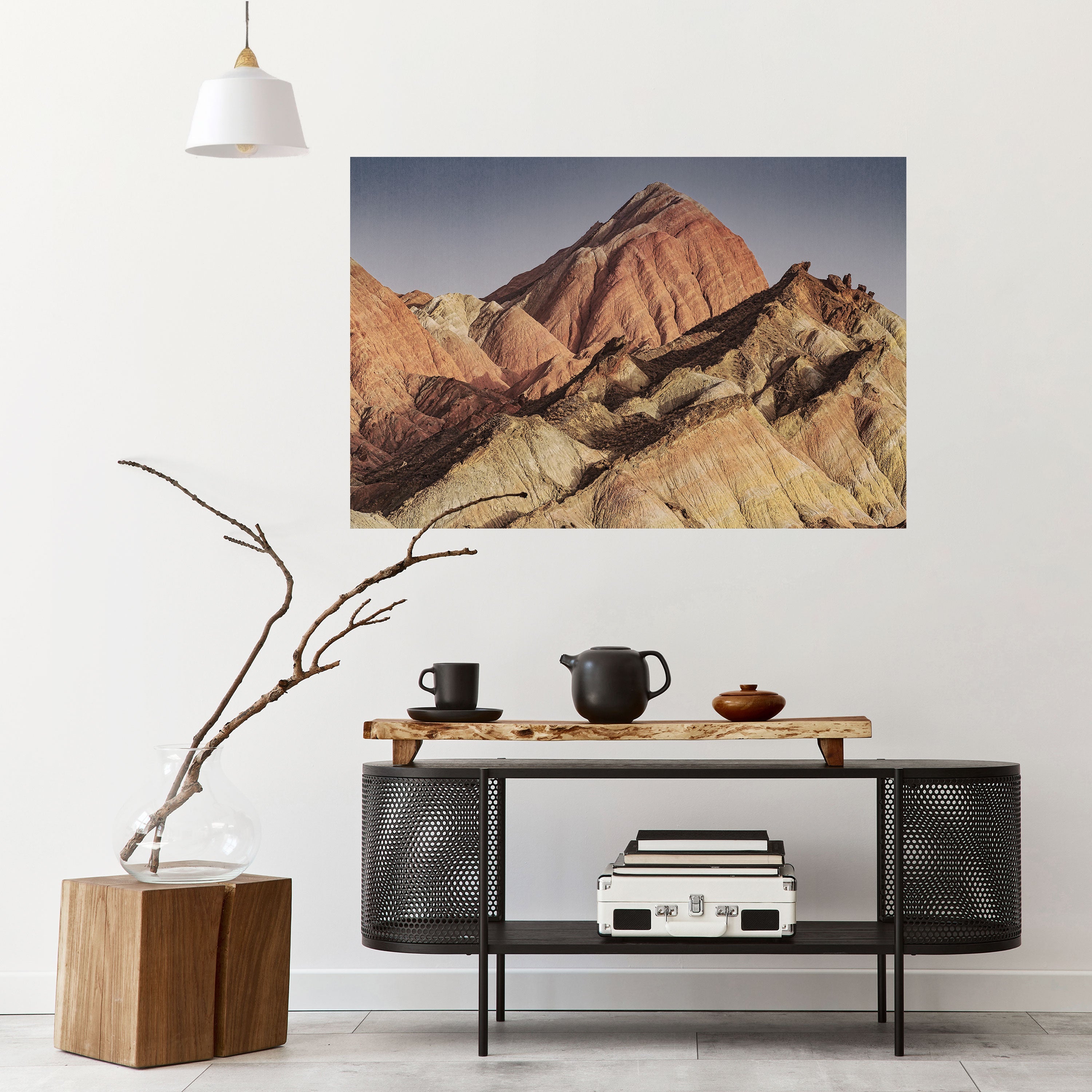 Affiche horizontale autocollante PEAKS OF PAINTED DREAMS