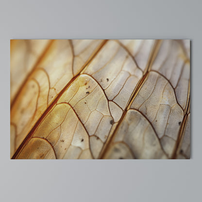 ELEGANT VEINING Horizontal Canvas Print
