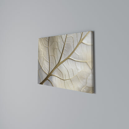GOLDEN LEAF WHISPERS Horizontal Canvas Print