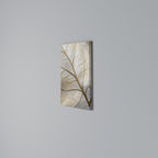 GOLDEN LEAF WHISPERS Vertical Canvas Print