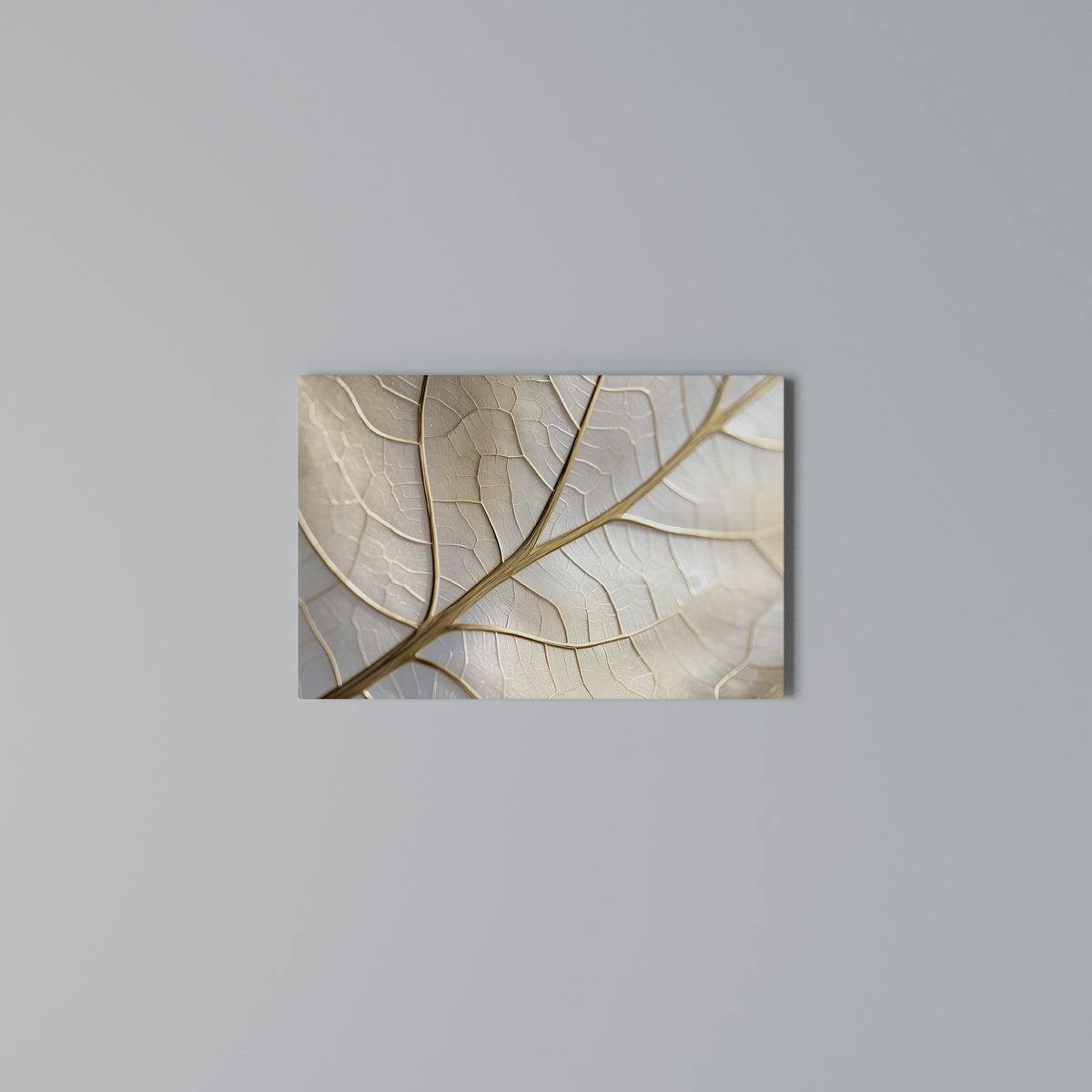 GOLDEN LEAF WHISPERS Horizontal Canvas Print