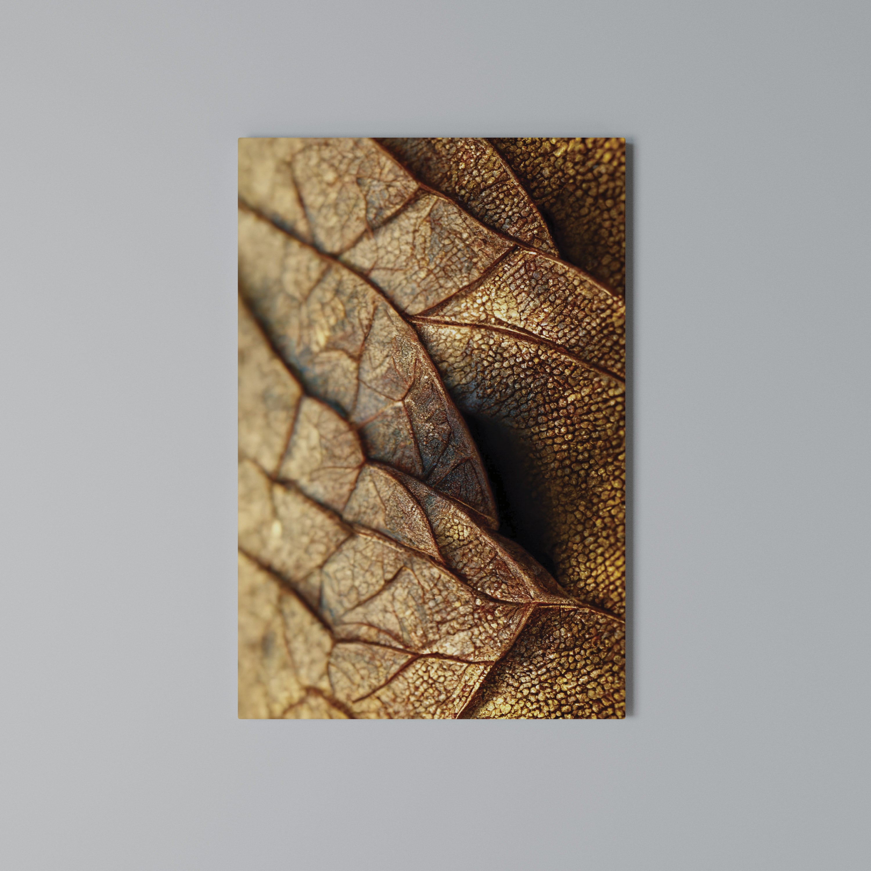 RUSTIC TEXTURE STUDY Vertical Canvas Print