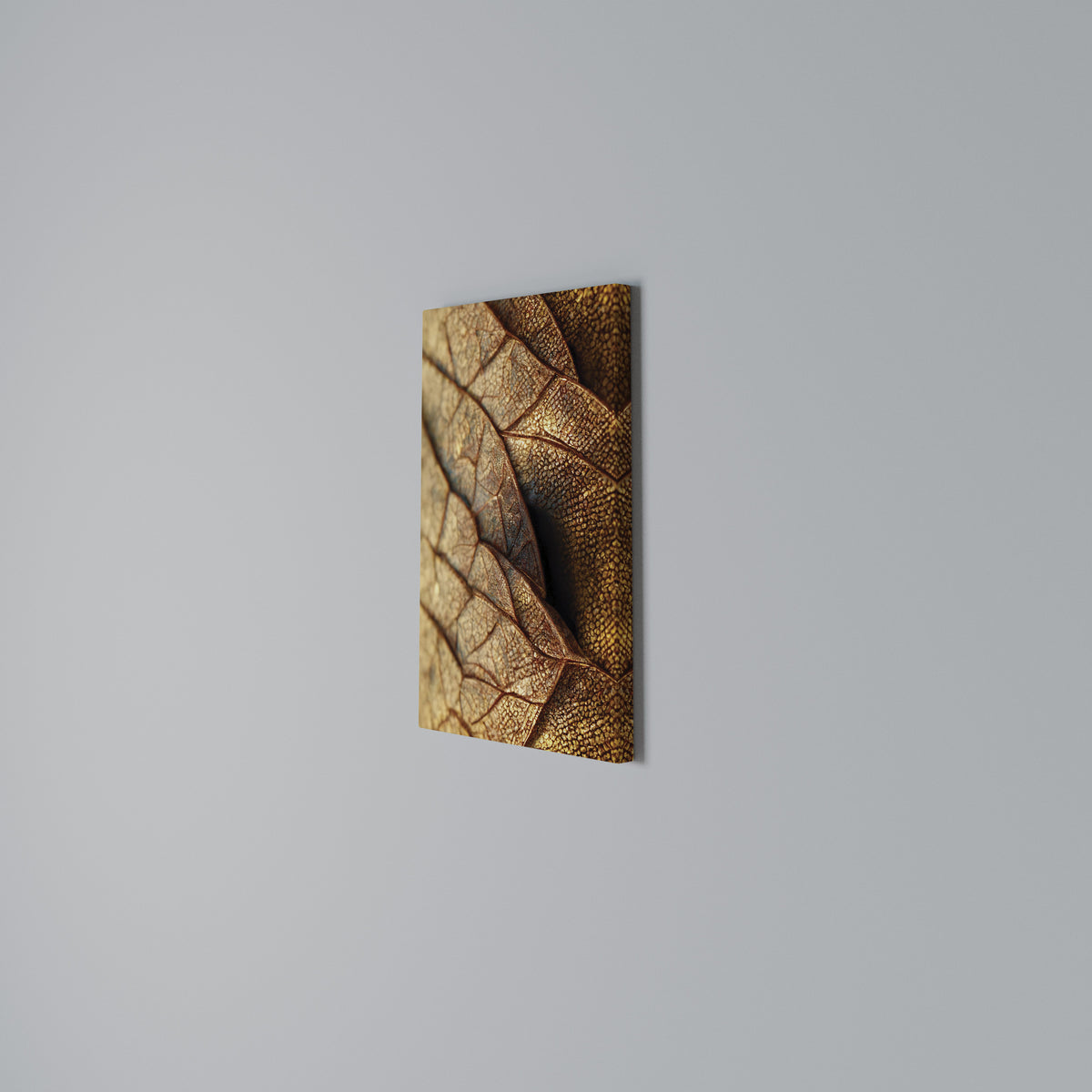 RUSTIC TEXTURE STUDY Vertical Canvas Print