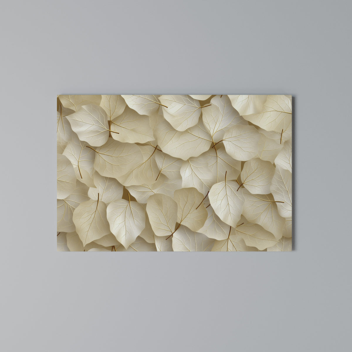 VELLUM LEAF SYMPHONY Horizontal Canvas Print