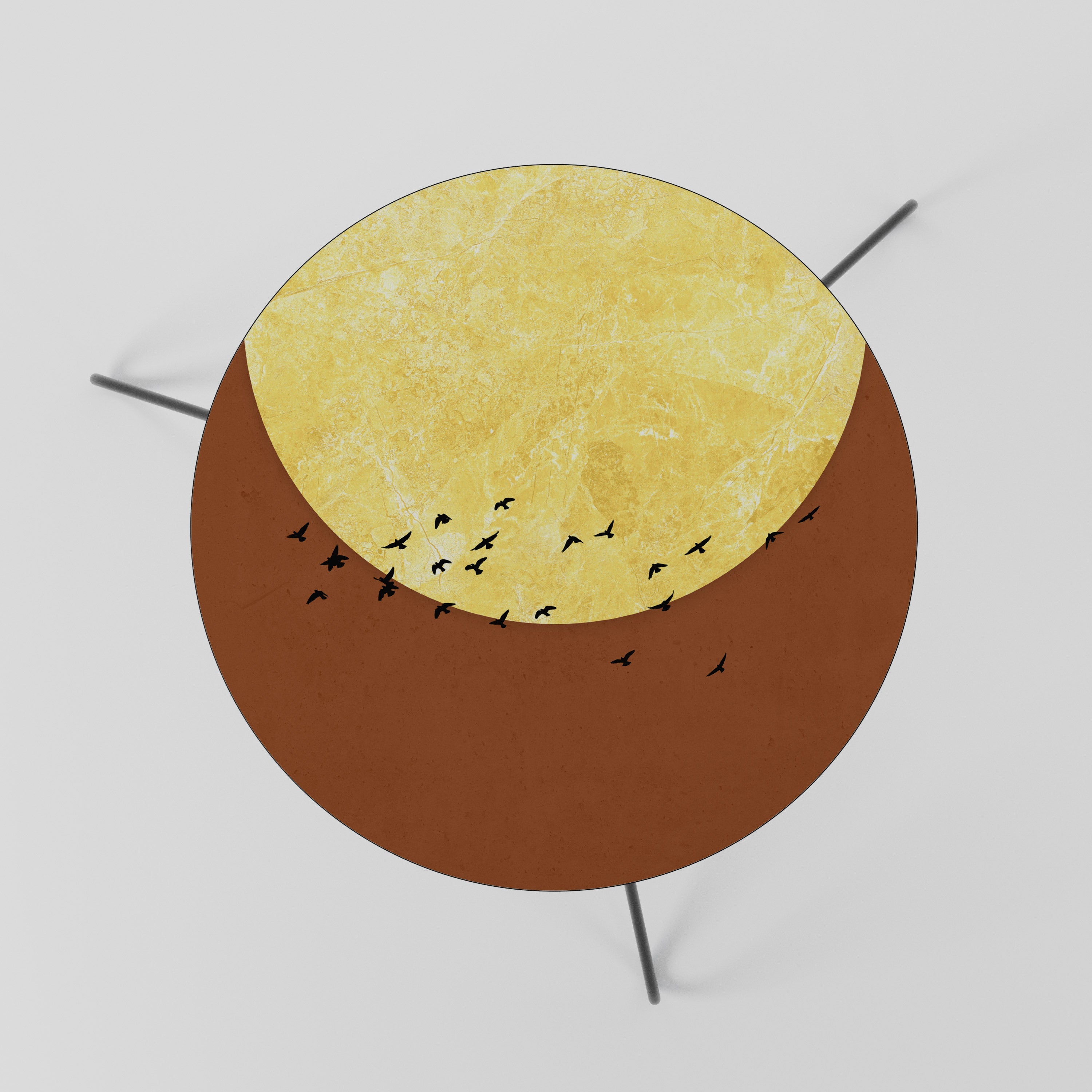 Table basse MOONLIT MIGRATION 60