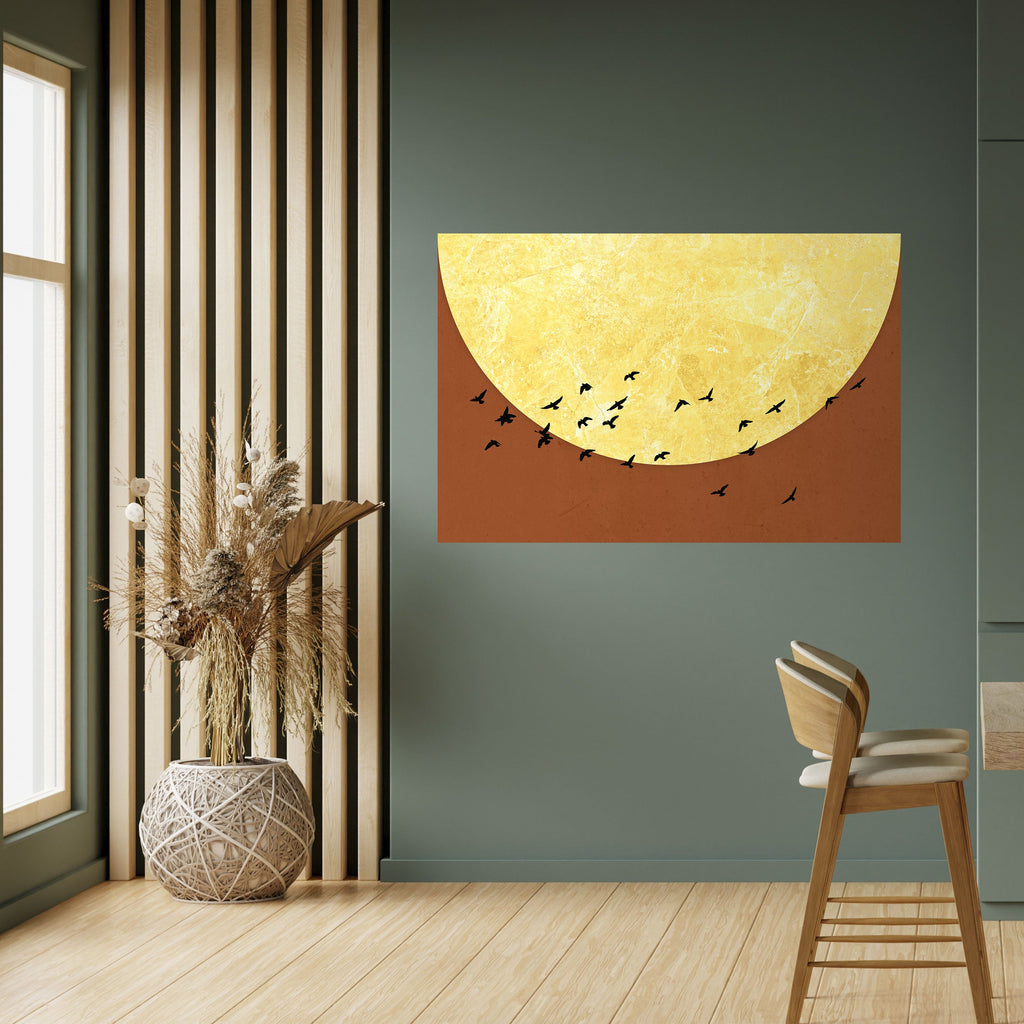 Affiche horizontale autocollante MOONLIGHT MIGRATION