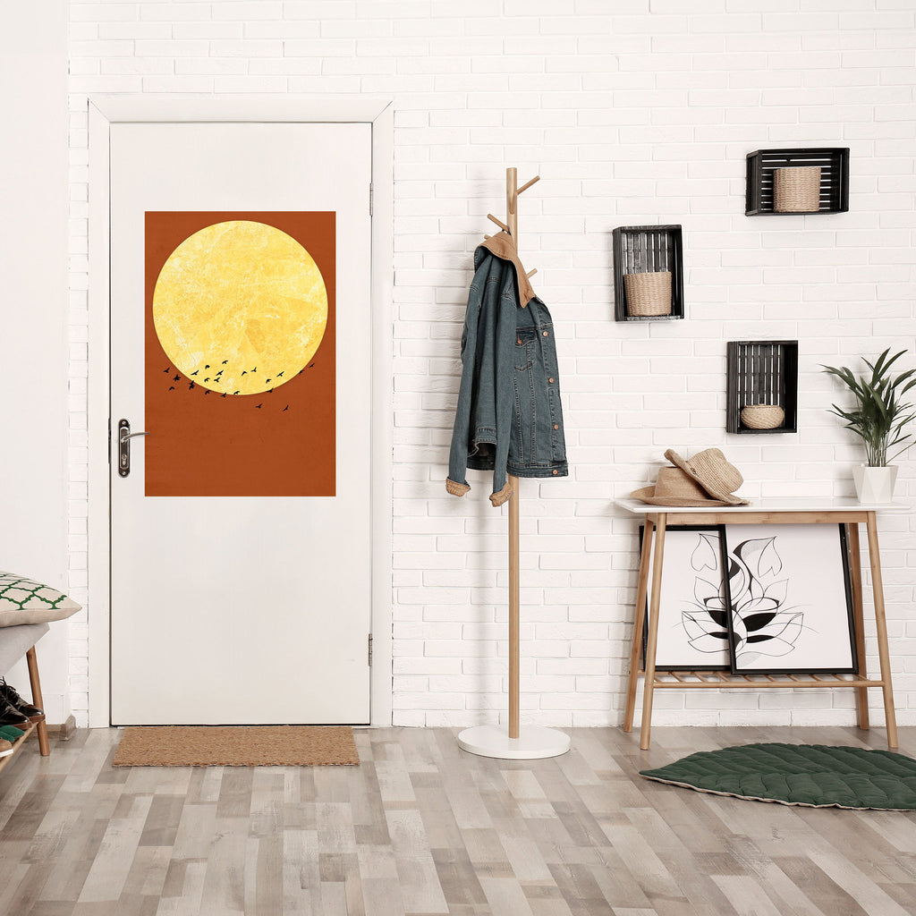 Affiche verticale autocollante MOONLIGHT MIGRATION