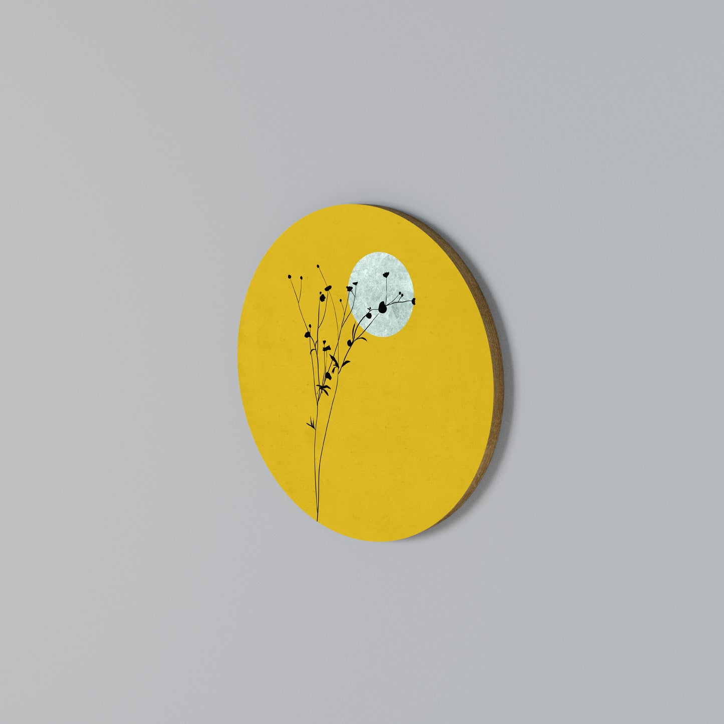 RISE IN THE LIGHT Round Wall Art