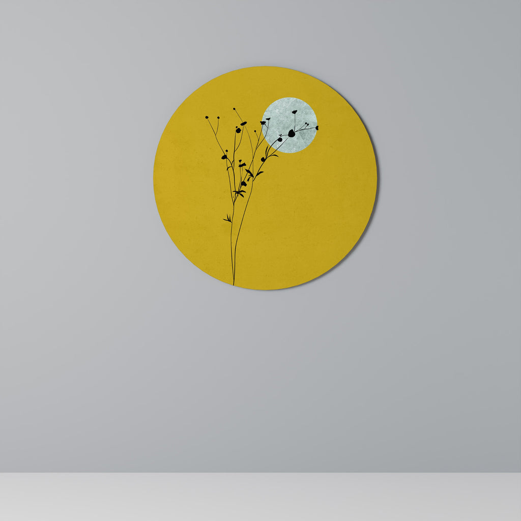 Lève-toi dans la lumière Art mural rond